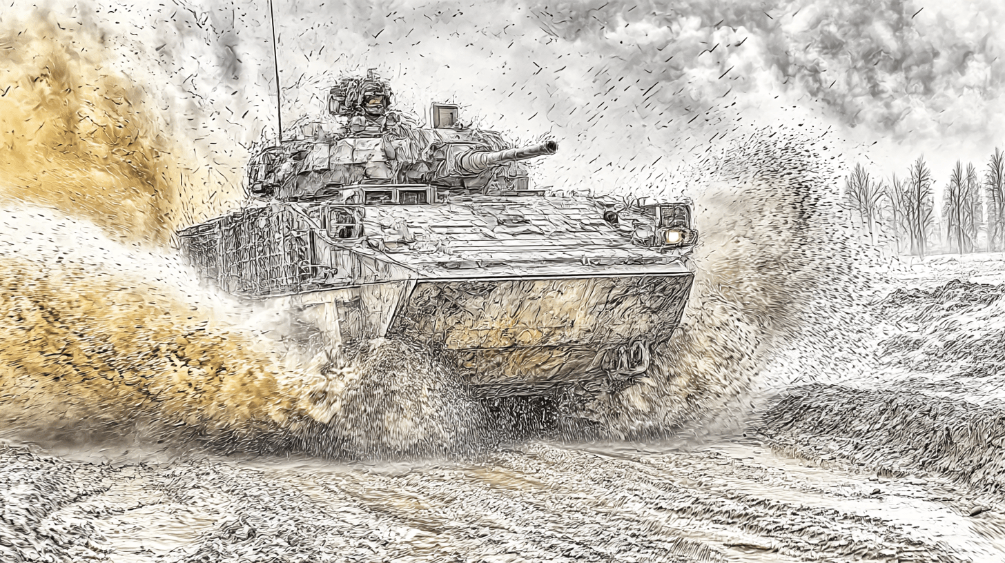 A tank, honest