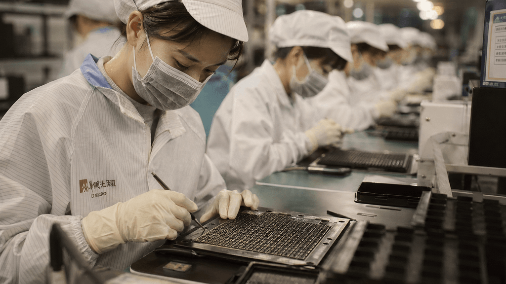 Wie Chinas Chip-Expansion globale Rivalen zusammendrückt