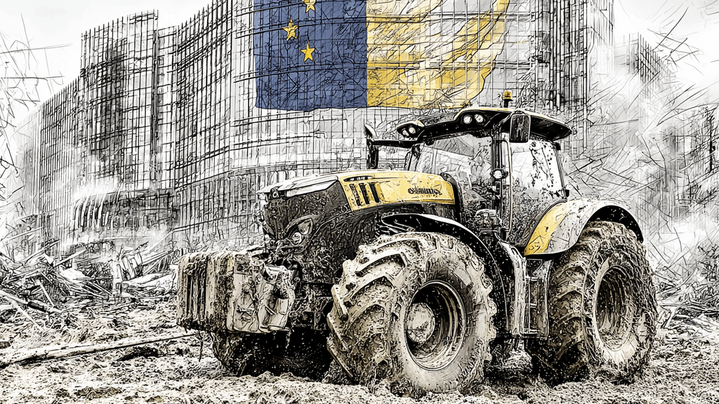 Agrarproteste in Brüssel: Bauern stoßen mit Polizei wegen Handelsabkommen zusammen